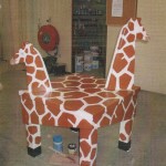 decoratief giraffe tafeltje