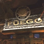 Entreepaneel Fuego restaurant Centerparcs i.o.v. Decorfabriek